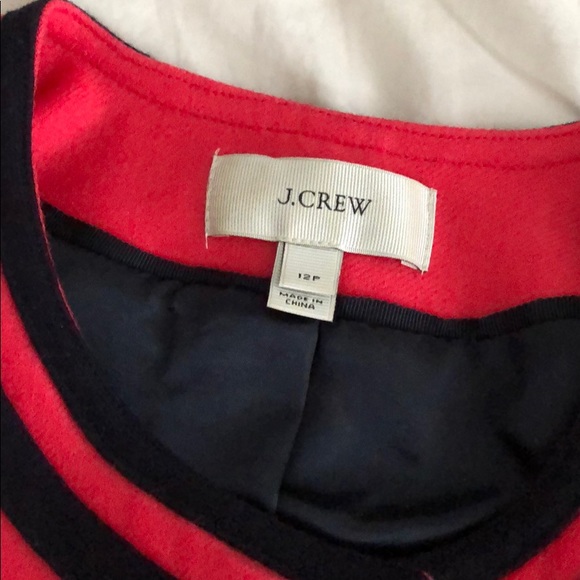 J. Crew Wool Blazer Pink Cropped with Gold Buttons - Picture 2 of 6